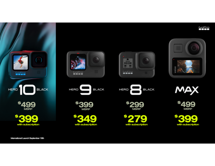 GoPro HERO10 Black diluncurkan dengan fitur seperti Smartphone, 5.7k pada 60 fps, & prosesor GP2 Terbaru
