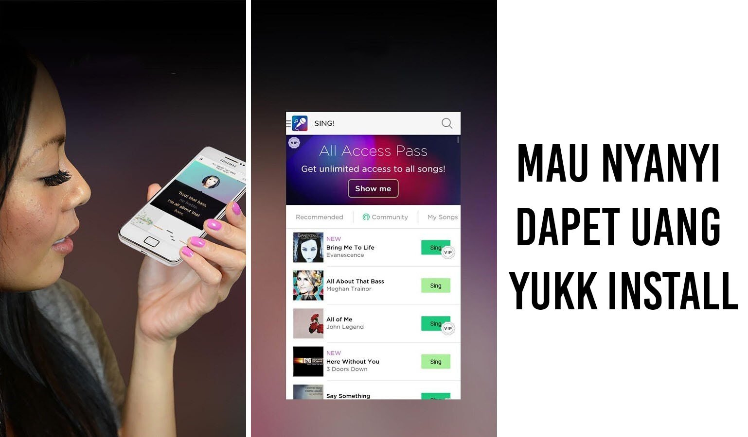 8 Aplikasi Karoke yang Viral Bisa dapet uang Lho, Yuk Install