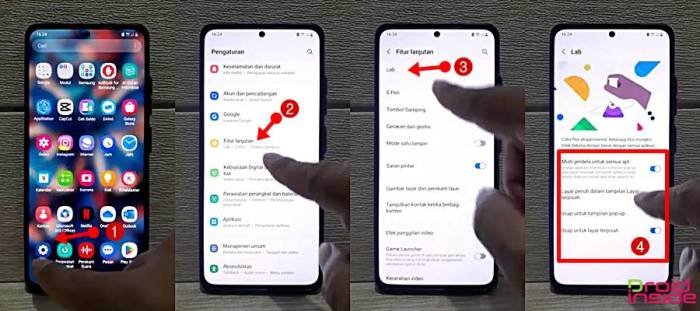 Cara mengaktifkan fitur layar terbagi Android Auto 2024 terbaru