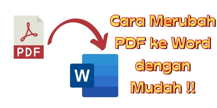 cara mengedit pdf menjadi word